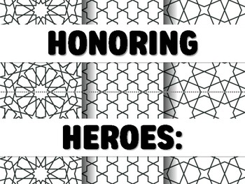 Preview of HONORING HEROES: BLACK HISTORY SPOTLIGHT Black History Month Bulletin Board D