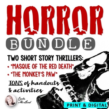 Preview of HORROR BUNDLE: "The Monkey's Paw" and "Masque of the Red Death"