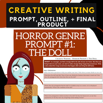 Preview of HORROR PROMPT #1: THE DOLL - Creative Writing - brainstorming AND final product 