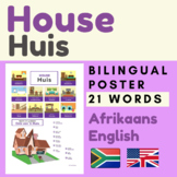 HOUSE Afrikaans House Huis | HOUSE Afrikaans English vocabulary