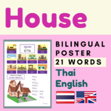 HOUSE Thai English vocabulary