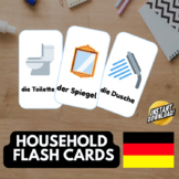 HOUSEHOLD GERMAN Edition (34 emoji pictures) • Montessori 