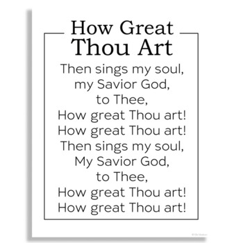 How Great Thou Art - Lyrics, Hymn Meaning and Story