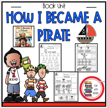 Preview of HOW I BECAME A PIRATE BOOK UNIT