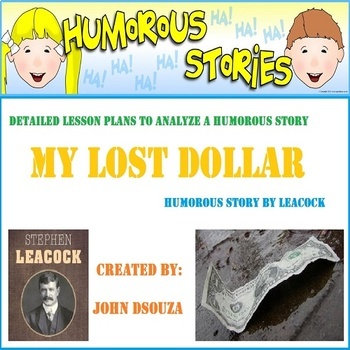 Preview of MY LOST DOLLAR - READING PROSE: UNIT LESSON PLANS AND RESOURCES