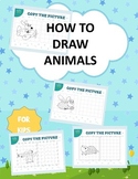 HOW TO DRAW ANIMALS FOR KIDS