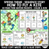 HOW TO FLY A KITE - Write Cut Glue - Sequence Story - Spri