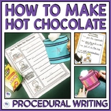Winter Writing Activities How To Make Hot Chocolate Proced