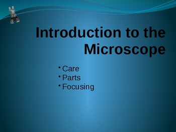 Preview of HOW TO USE A MICROSCOPE