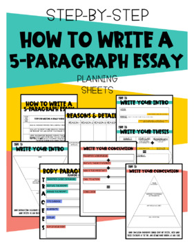 Preview of HOW TO WRITE A 5 PARAGRAPH ESSAY (INFORMATIVE)