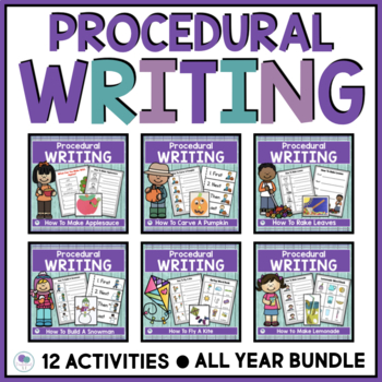 Preview of Procedural Writing Templates Grade 1 How To Writing Activities For The Year