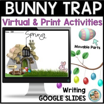 Preview of HOW to Catch the Easter Bunny Writing | Build a Trap 