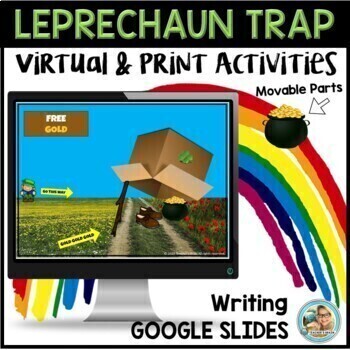 Preview of HOW to catch a LEPRECHAUN Writing | Build a Trap | St Patty Day Digital & Print