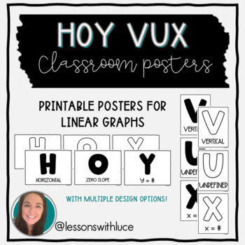 Preview of HOY VUX (Horizontal and Vertical Lines) Posters