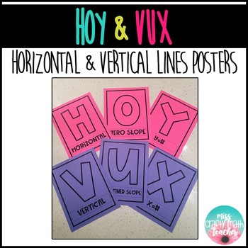 Preview of HOY & VUX Posters (Horziontal & Vertical Lines)