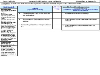 Preview of HPC: CU 1B: Standards, Objectives and LEQ's