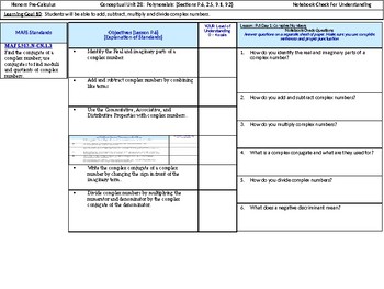 Preview of HPC: CU 2B: Polynomials: Standards, Objectives, and LEQ's