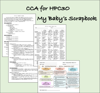 Preview of HPC3O - CCA Scrapbook