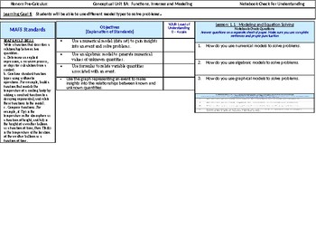 Preview of HPC_ CU 1A: Standards, Objectives, and LEQ's