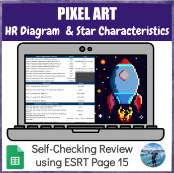 Preview of HR Diagram & Characteristics of Stars | Digital Review Activity | NYS Regents
