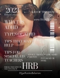 HRB Magazine for kids on the spectrum. ADHD resource. 