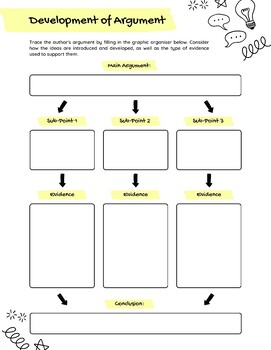 Preview of HS & AP English Language Analyzing Argument in Informational Text Workbook