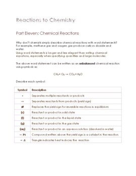 Preview of HS Chemistry: 11. Chemical Reactions (Questions with Answers)
