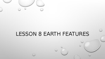 Preview of HS-ESS2-1 Earth Features Part 1 (Destructive)  Full Lesson, 5 E's Method.