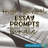 Writing a Literary Analysis Essay Bundle: Prompts & Planne