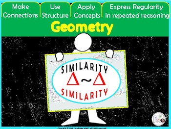 Preview of HS Geometry Poster: SIMILARITY/ Interactive Notebook