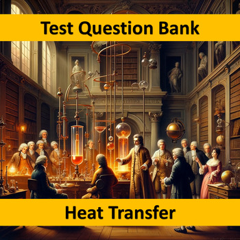 Preview of HS Physics - Heat Transfer TQB NO-PREP Google Forms™ 100Qs Test