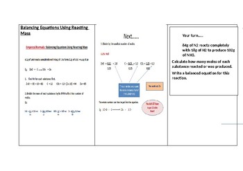 hs quantitative chemistry revision worksheet by educating science