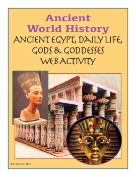 Preview of HS World History - Ancient Egypt Web Activity