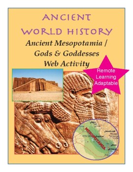 Preview of HS World History - Ancient Mesopotamia Web Activity - Remote Learning Adaptable