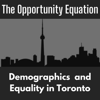 Preview of HSB4U The Opportunity Equation: Demographics in Toronto and Inequality