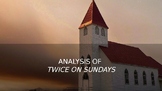 HSC COMMON MOD: Tim Winton's TBBTC - 'Twice on Sundays' PPT