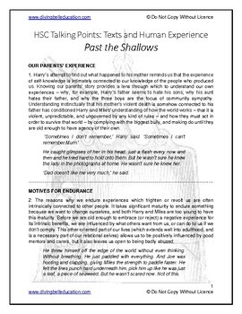 past the shallows human experience essay