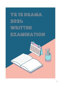 Preview of HSC DRAMA ESSAY WRITING detailed booklet