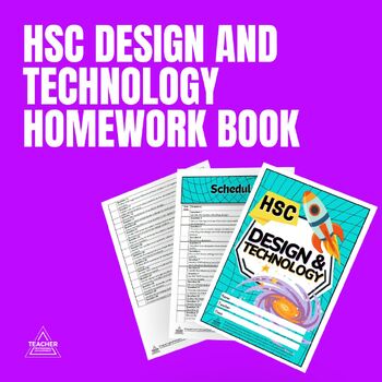 Preview of HSC Design and Technology Homework Book