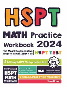 Preview of HSPT Math Practice Workbook