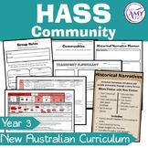 Year 3 HASS Australian Curriculum Community Unit