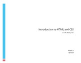 HTML Web Design Lesson Plans Introduction to the Basics - 