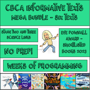 Preview of HUGE 370+ Page Resource Bundle - CBCA Informative Texts - Teacher Resources