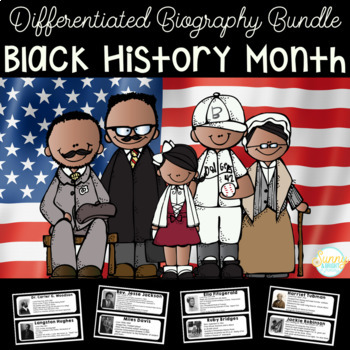 Preview of Black History Month Biography BUNDLE