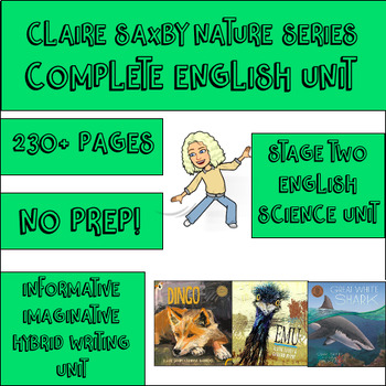 Preview of HUGE Bundle - Complete English Unit -  Stage Two - Informative Writing