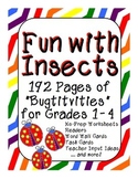 HUGE Bundle of Insect Activities for Grades 1, 2, 3 and 4
