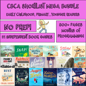Preview of HUGE CBCA Book Week 2023 Bundle - Early Childhood/Primary/Younger Readers