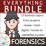 HUGE Forensics Science Curriculum Growing Bundle! For High