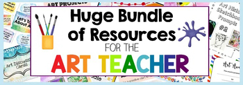 Preview of HUGE Bundle: Resources for Teaching Art History, Projects & PowerPoints
