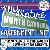 My Entire North Carolina Government Unit | BUNDLE